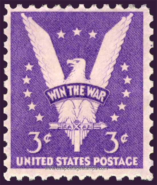 US 1942 Win the War 'American Eagle' 3c. Scott. 905