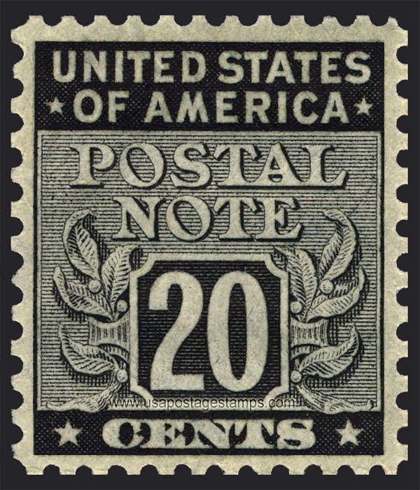 US 1945 Postal Note 20c. Scott. PN11