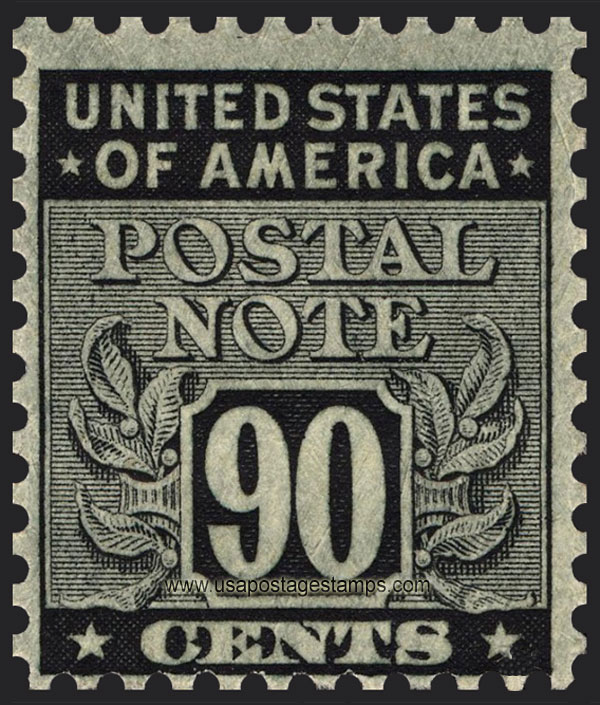 US 1945 Postal Note 90c. Scott. PN18