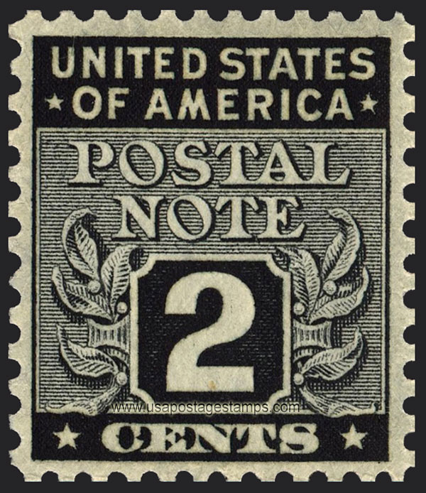 US 1945 Postal Note 2c. Scott. PN2