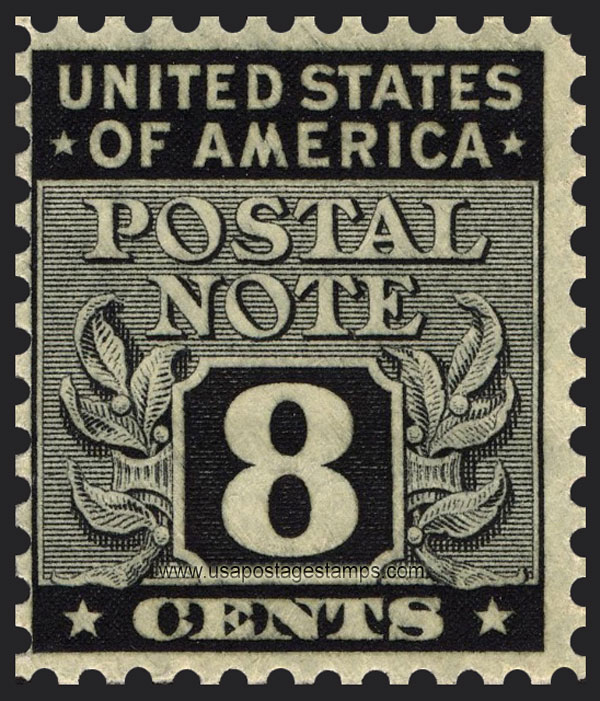 US 1945 Postal Note 8c. Scott. PN8
