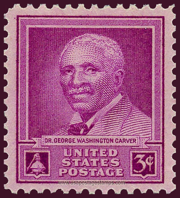 US 1948 Scientist Dr George Washington Carver (1864-1943) 3c. Scott. 953