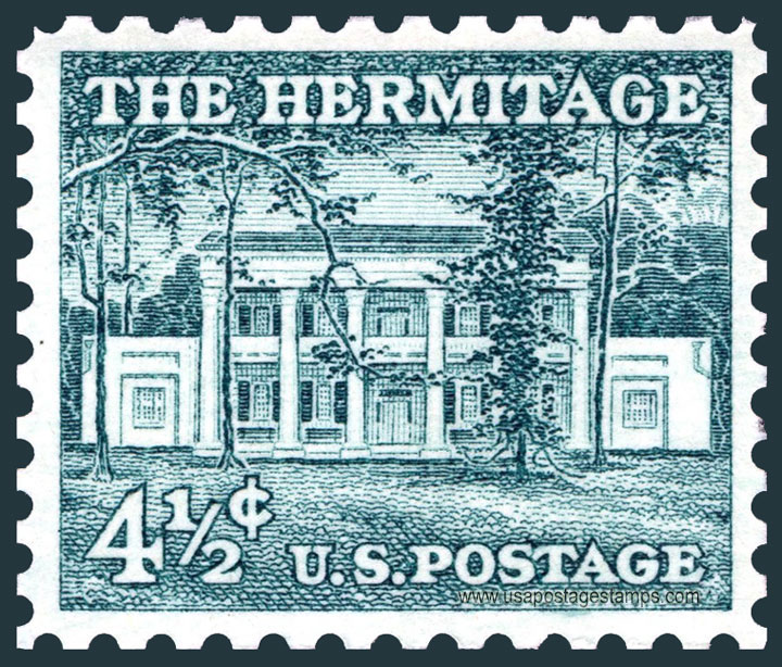 US 1959 The Hermitage, Nashville, Tennessee 4½c. Scott. 1037