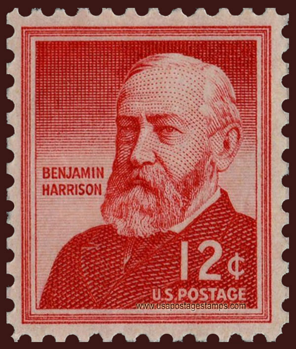 US 1959 Benjamin Harrison (1833-1901) 12c. Scott. 1045