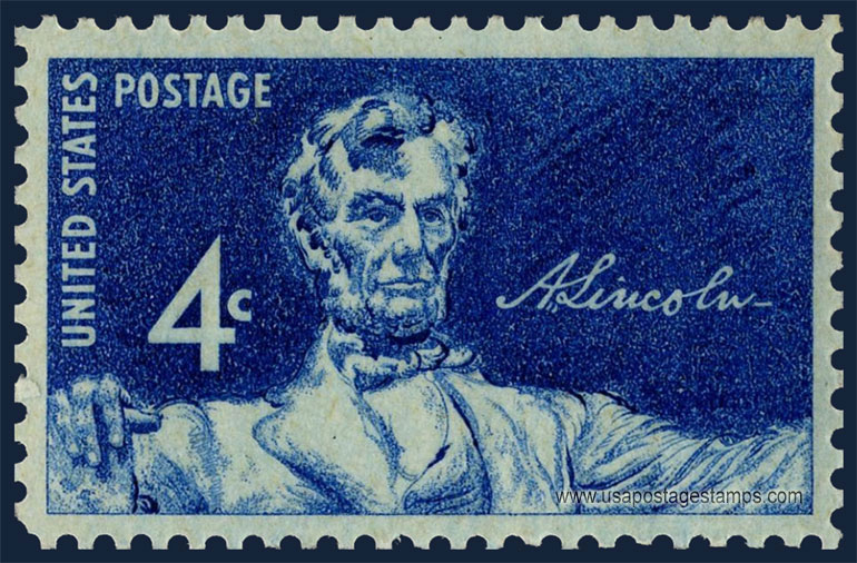 US 1959 Abraham Lincoln (1809-1865) 4c. Scott. 1116