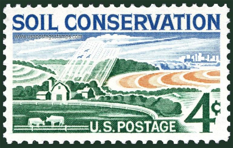 US 1959 Soil Conservation 4c. Scott. 1133