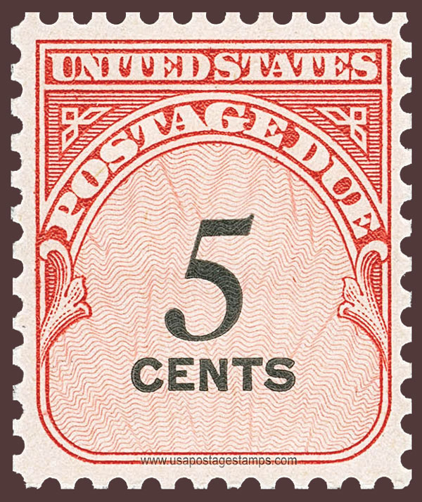 US 1959 Postage Due Stamp 5c. Scott. J93