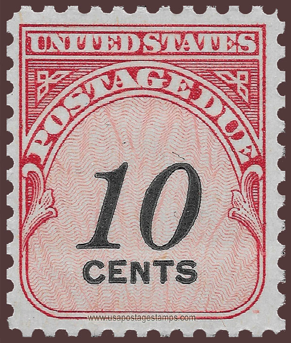 US 1959 Postage Due Stamp 10c. Scott. J97