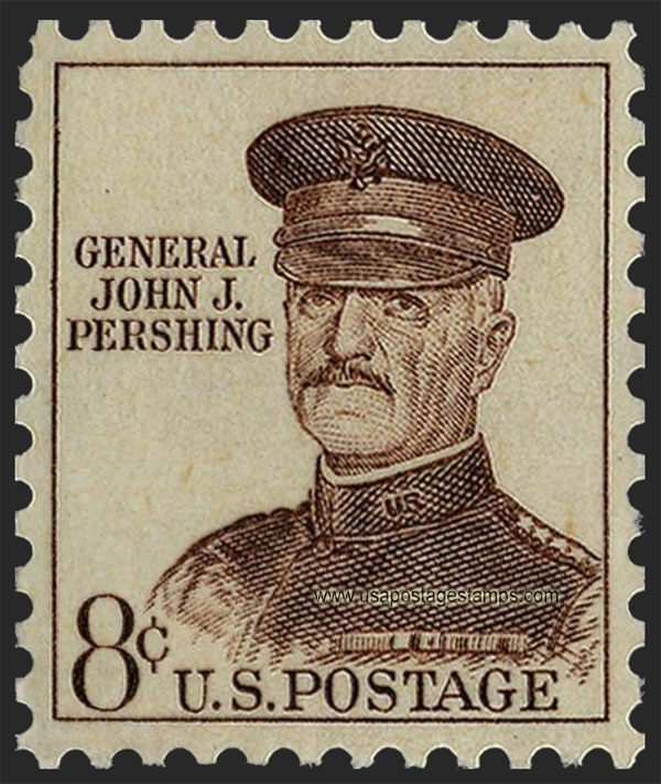 US 1961 General John Joseph Pershing 4c. Scott. 1214