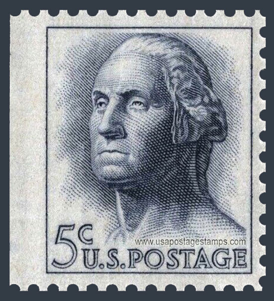US 1962 George Washington (1732-1799) 5c. Michel 817xDl