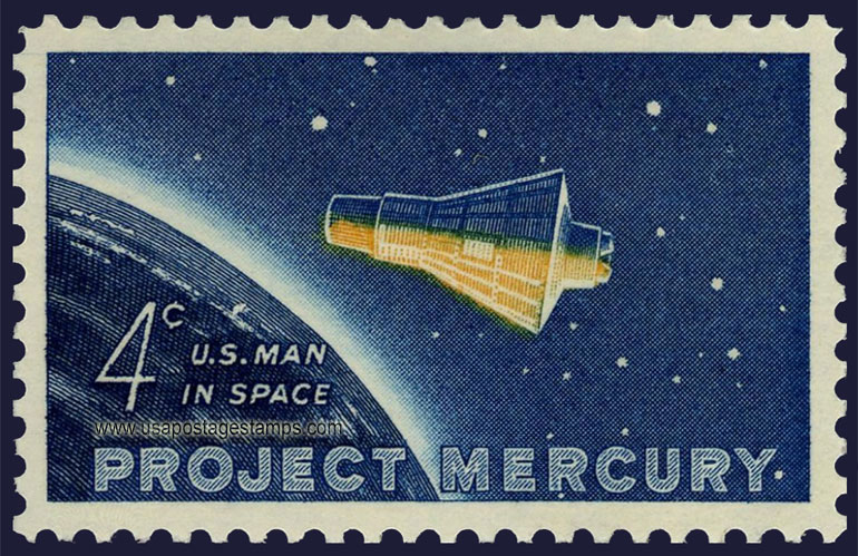 US 1962 Project Mercury 4c. Scott. 1193