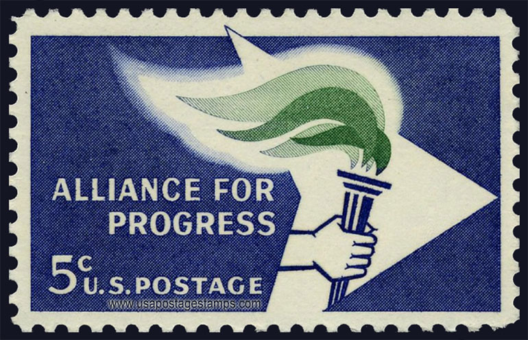 US 1963 Alliance for Progress 5c. Scott. 1234