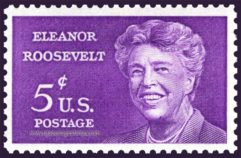 US 1963 Eleanor Roosevelt 5c. Scott. 1236