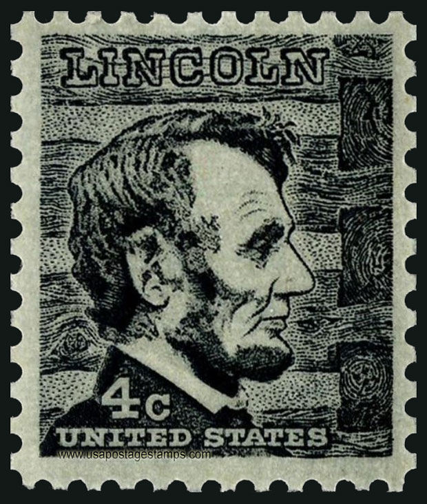 US 1965 Abraham Lincoln (1809-1865) 4c. Scott. 1282