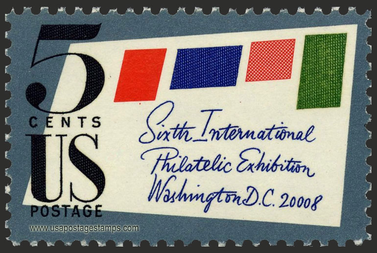 US 1966 Sixth International Philatelic Exhibition (SIPEX) 5c. Scott. 1310