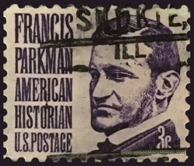 US 1967 Author Francis Parkman 3c. Scott. 1281a