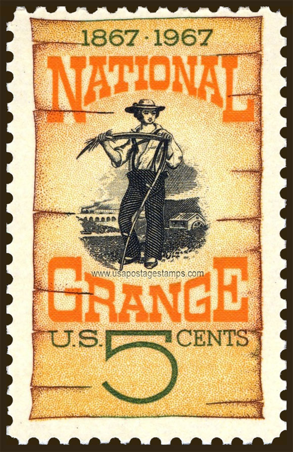 US 1967 National Grange Centenary 5c. Scott. 1323
