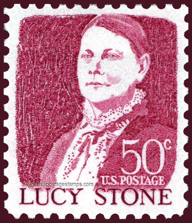 US 1968 Lucy Stone (1818-1893) 50c. Scott. 1293