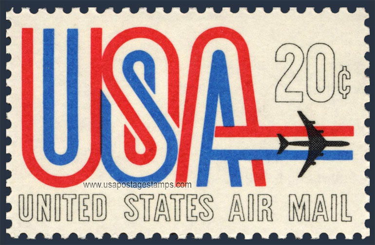 US 1968 'Airmail' 
