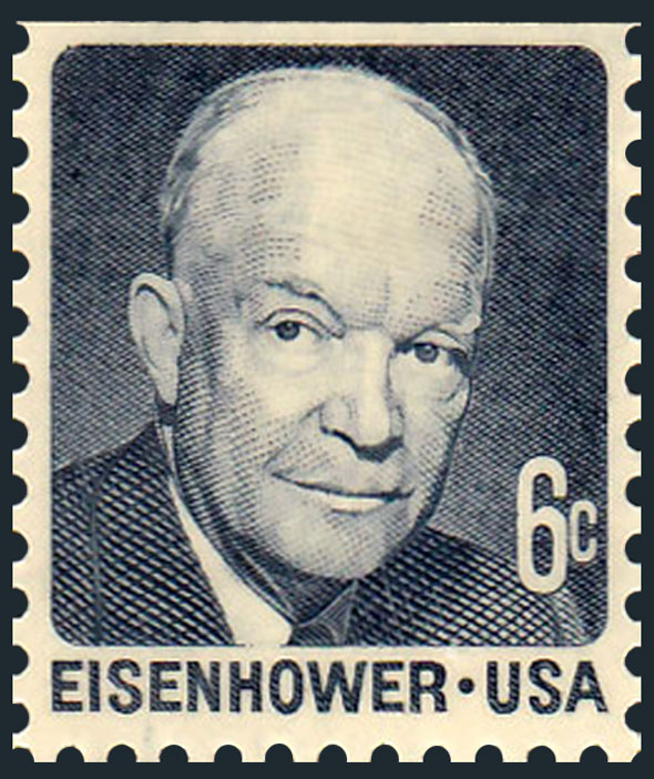 US 1970 David Dwight Eisenhower 6c. Michel 1005yDo