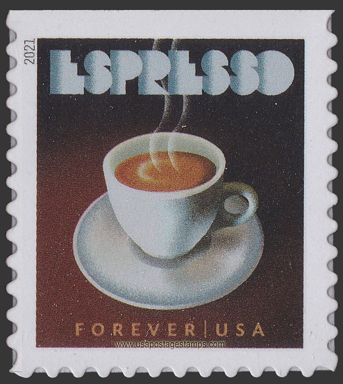 US 2021 Espresso Coffee Beverage 55c. Scott. 5570