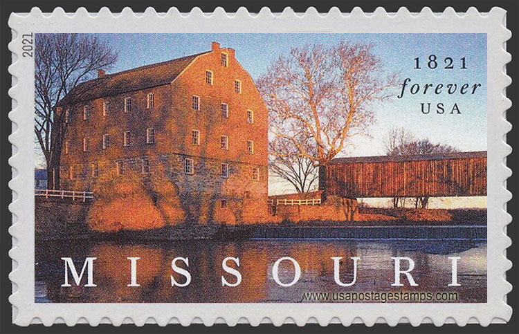 US 2021 Missouri Statehood 55c. Scott. 5626