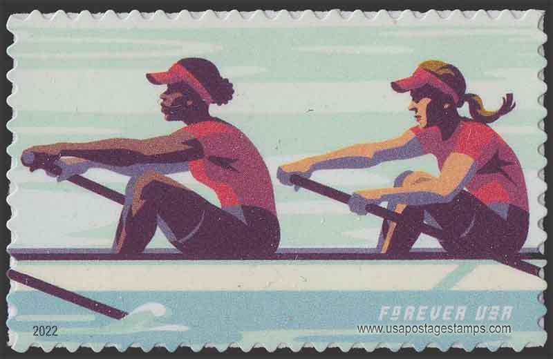 US 2022 Women's Rowing 58c. Scott. 5695