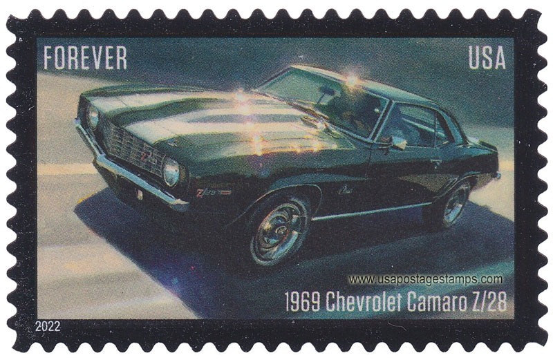 US 2022 Pony Car : '1969 Chevrolet Camaro Z/28' 60c. Scott. 5717