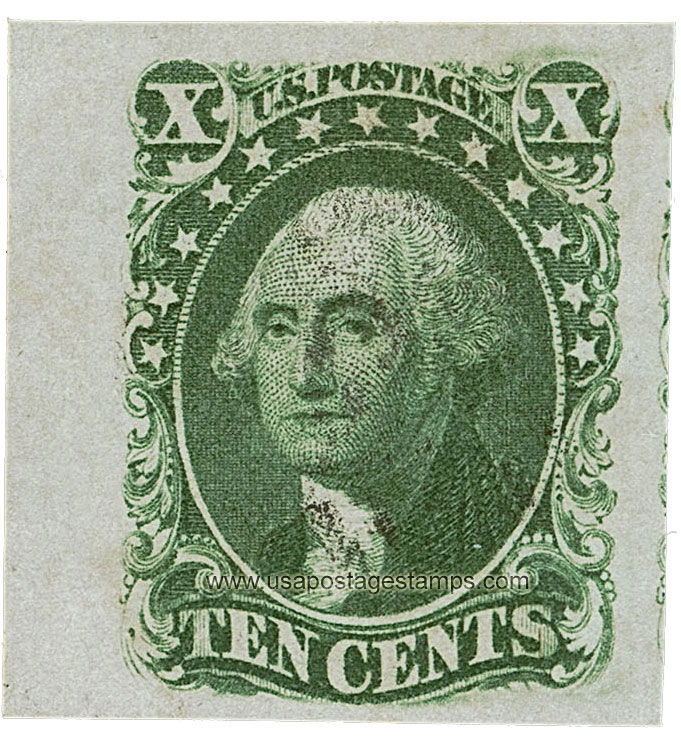 US 1855 George Washington (1732-1799) 10c. Scott. 15