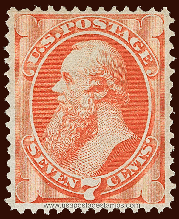 US 1870 Edwin Stanton (1814-1869) 7c. Scott. 138A