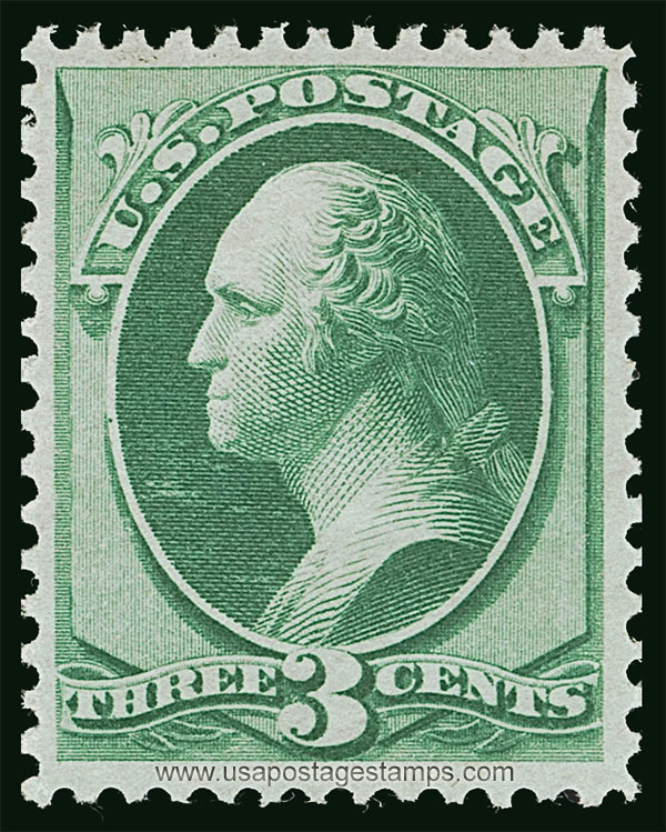US 1870 George Washington (1732-1799) 3c. Scott. 147