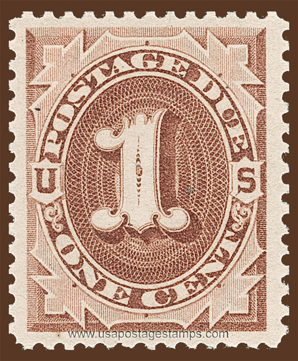 US 1879 Postage Due Stamp 1c. Scott. J1