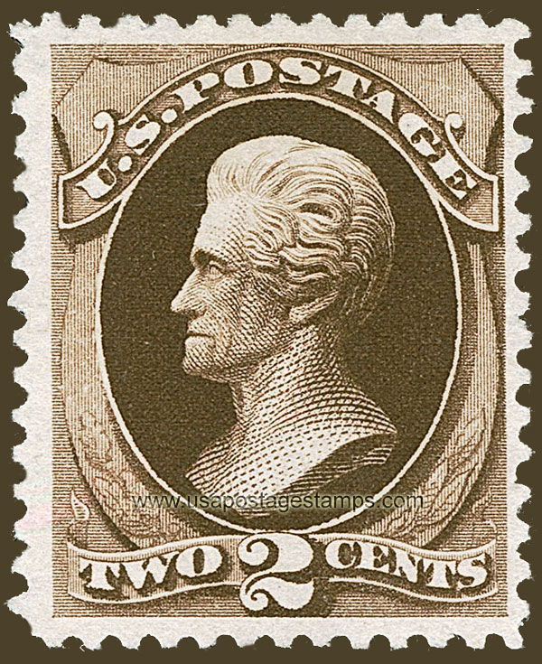 US 1880 Andrew Jackson (1767-1845) 2c. Scott. 193