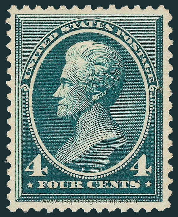 US 1883 Andrew Jackson (1767-1845) 4c. Scott. 211D