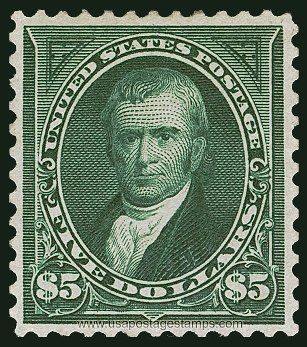 US 1894 John Marshall (1755-1835) $5 Scott. 263