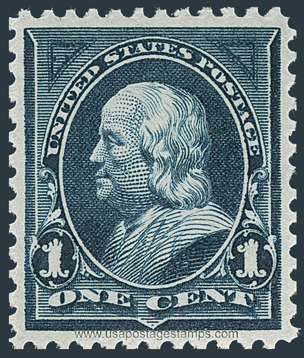 US 1895 Benjamin Franklin (1706-1790) 1c. Scott. 264