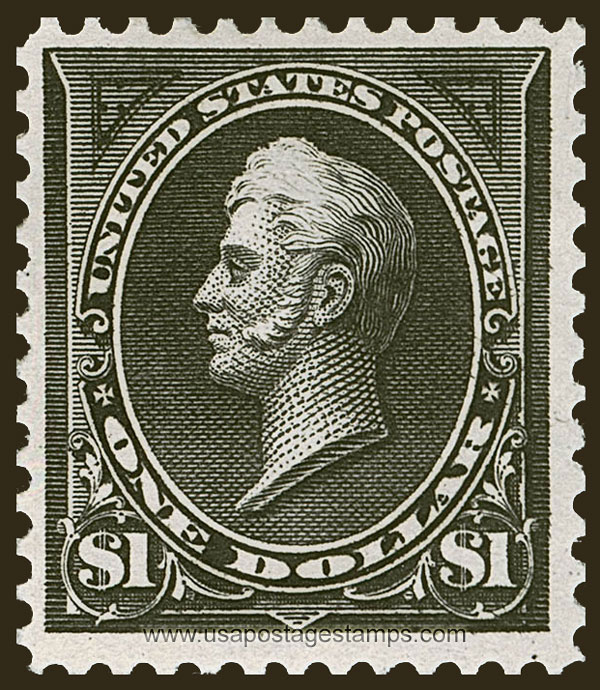 US 1895 Commodore Oliver Hazard Perry (1785-1819) $1 Scott. 276
