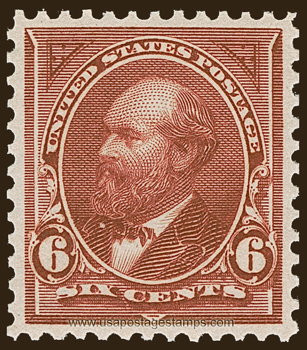 US 1898 James Abram Garfield (1831-1881) 6c. Scott. 282