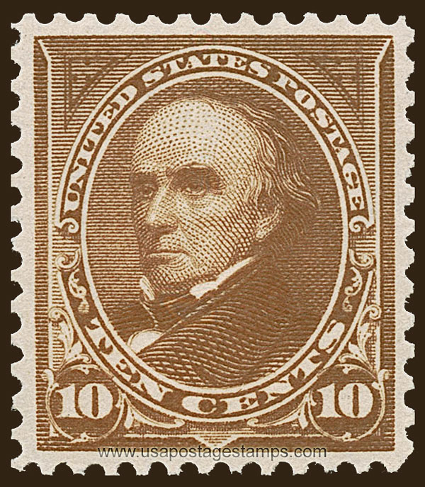 US 1898 Daniel Webster (1782-1852) 10c. Scott. 283