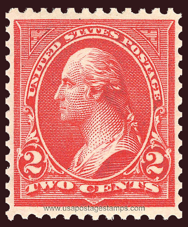 US 1900 George Washington (1732-1799) 2c. Scott. 279Bd