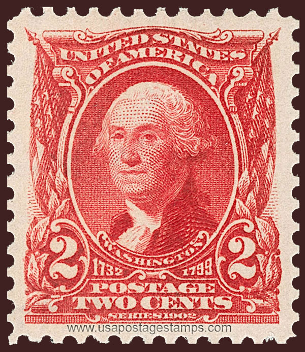 US 1903 George Washington (1732-1799) 2c. Scott. 301