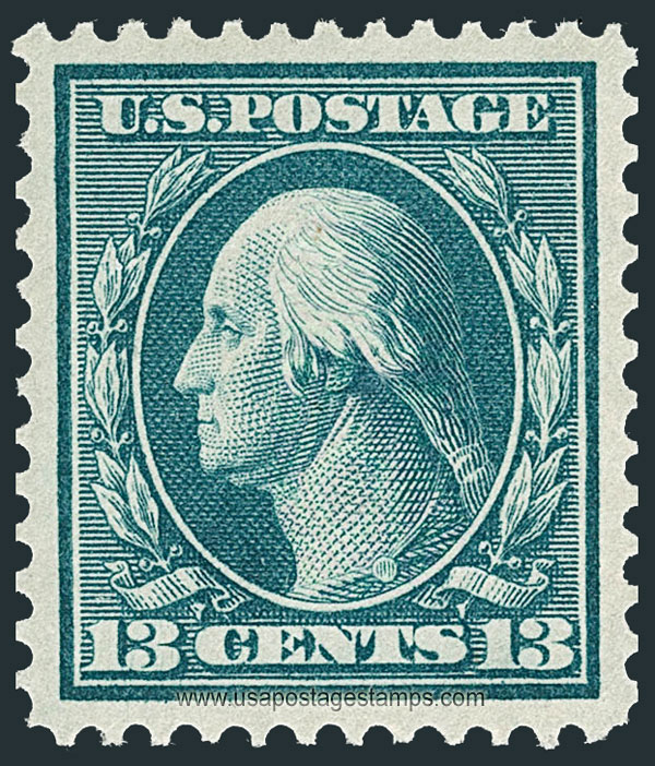 US 1909 George Washington (1732-1799) 13c. Scott. 339
