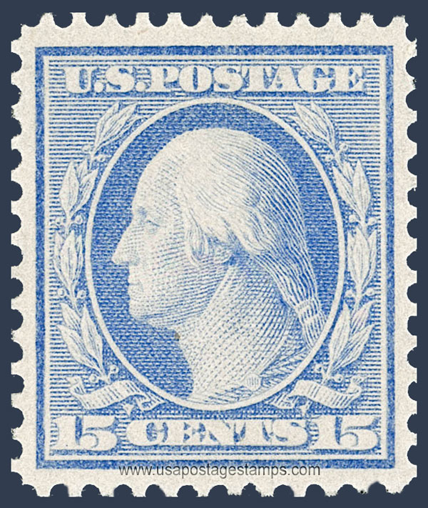 US 1909 George Washington (1732-1799) 15c. Scott. 340