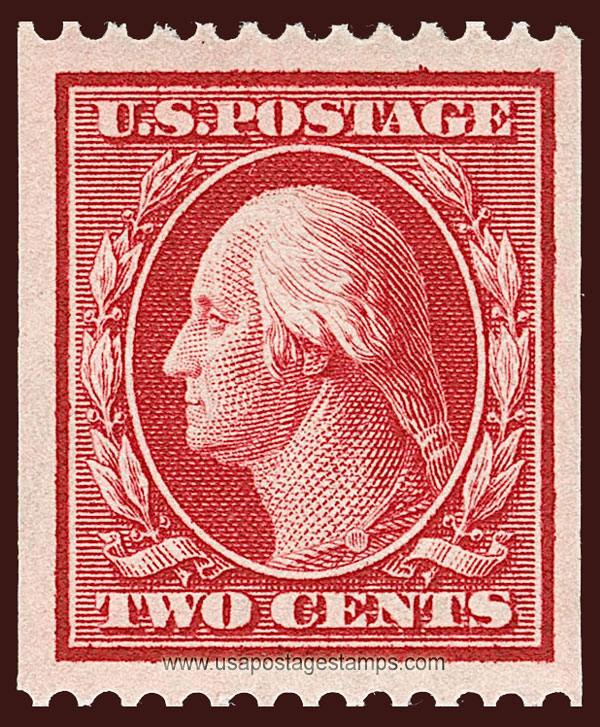 US 1909 George Washington (1732-1799) 2c. Scott. 349