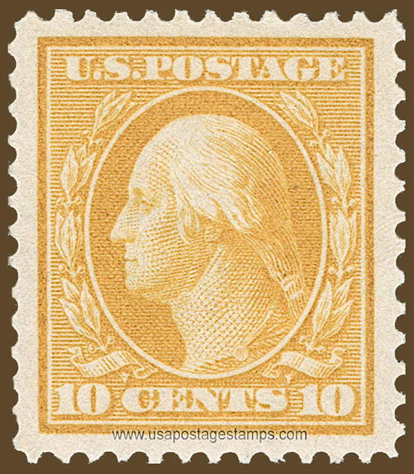 US 1911 George Washington (1732-1799) 10c. Scott. 381