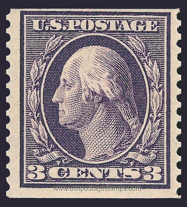 US 1911 George Washington (1732-1799) Coil 2c. Scott. 389