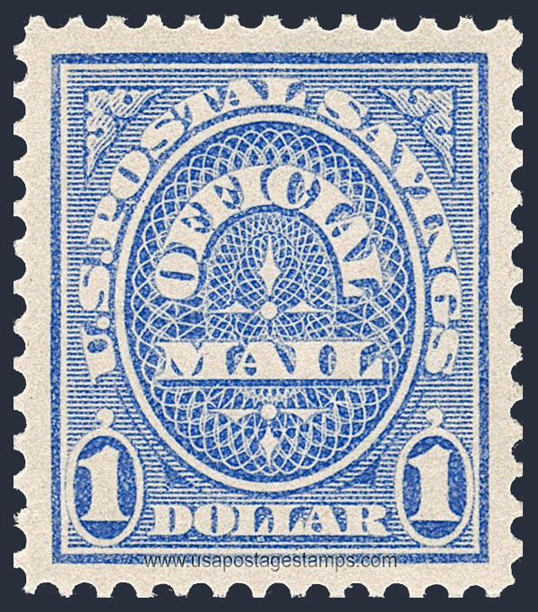 US 1911 Postal Savings Mail 2c. Scott. O121