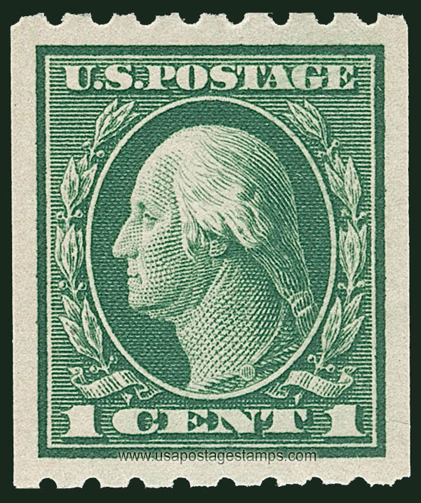 US 1912 George Washington (1732-1799) Coil 1c. Scott. 410
