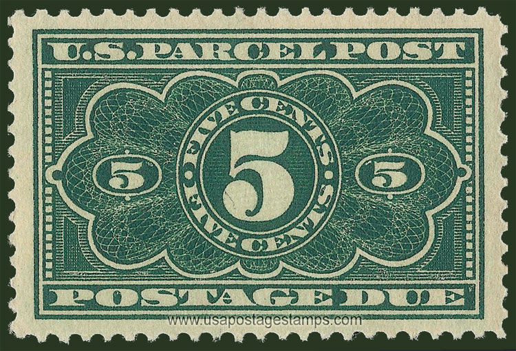 US 1912 Parcel Post Postage Due 5c. Scott. JQ3