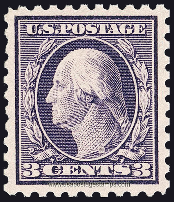 US 1914 George Washington (1732-1799) 3c. Scott. 426